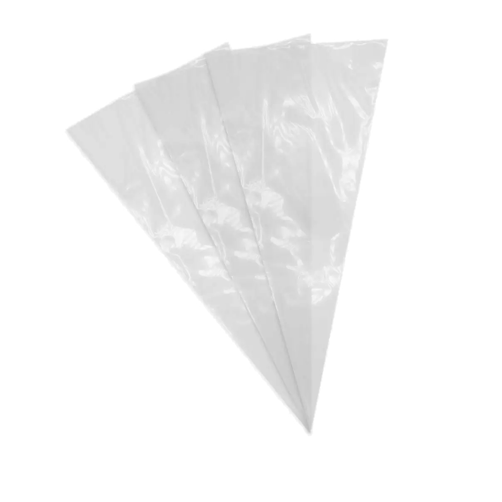 Medium Cellophane Sweet Cones Bag 200g Size - Fits 2 x 100g Pick & Mix Sweets